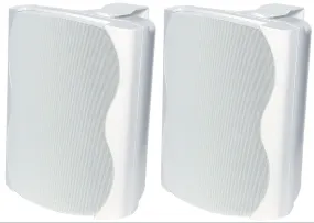 Speaker Pair 50W 8 Ohm Wall Mount White Wall C0920