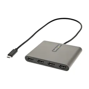Startech.com USB-C to 4 HDMI Adapter, Quad Monitor External Graphics Card