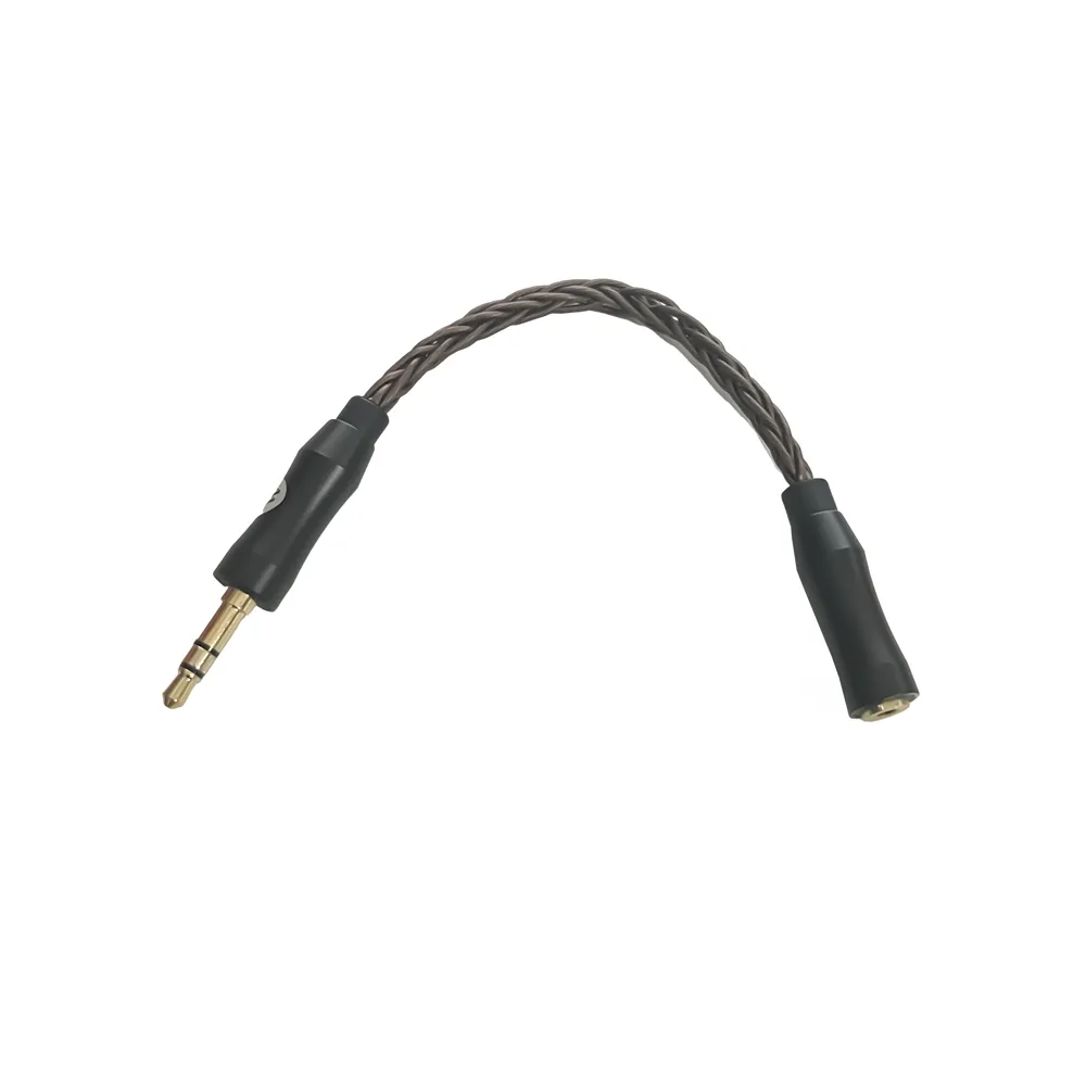 Strauss & Wagner SW-2535AC 2.5mm Female to 3.5mm Male 8-Core Copper Adapter