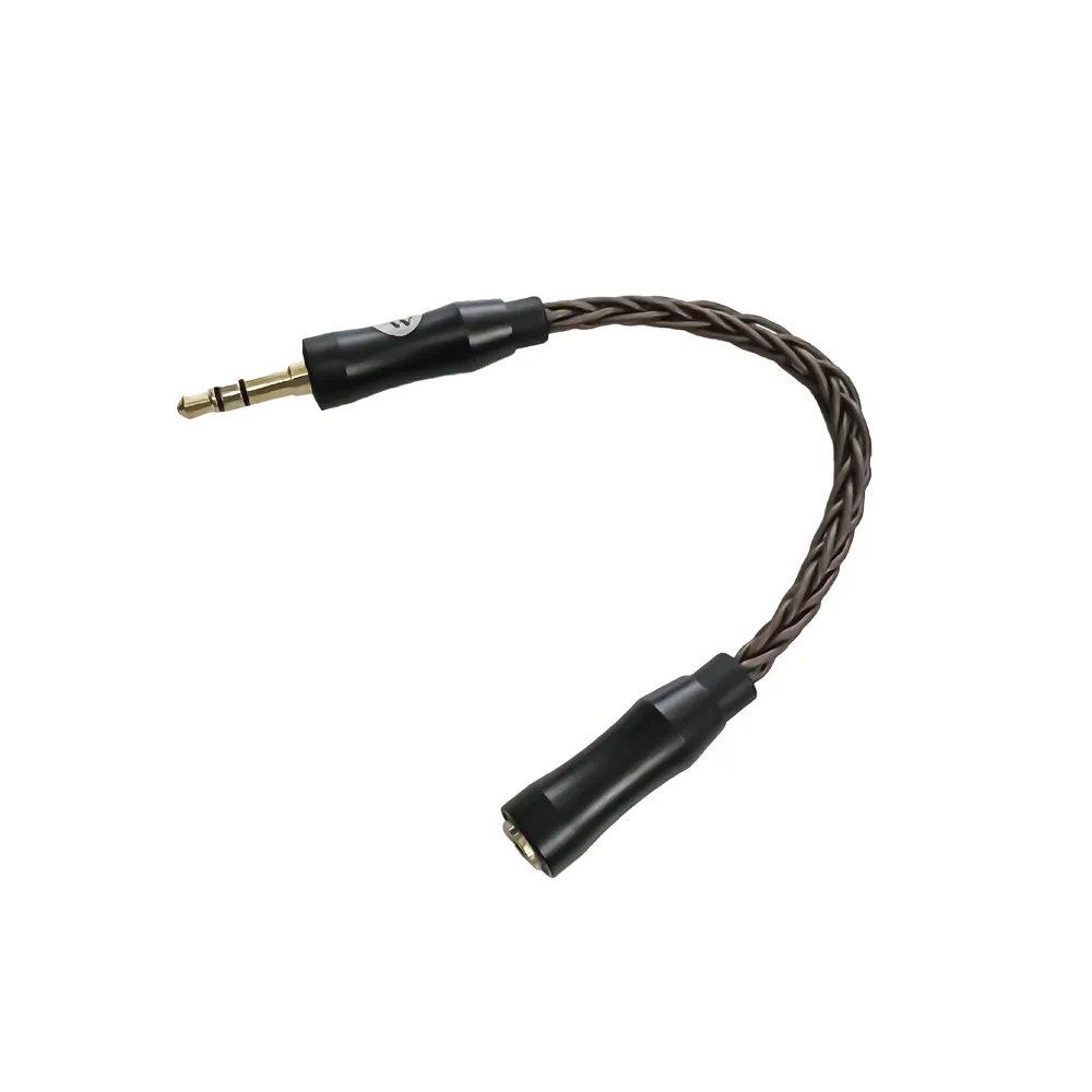 Strauss & Wagner SW-2535AC 2.5mm Female to 3.5mm Male 8-Core Copper Adapter