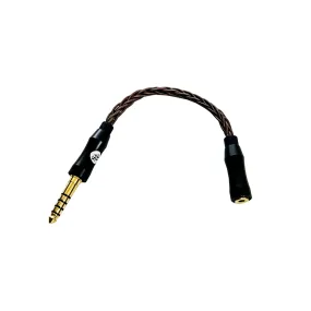 Strauss & Wagner SW-2544BC 2.5mm Female to 4.4mm Male 8-Core Copper Balanced Adapter
