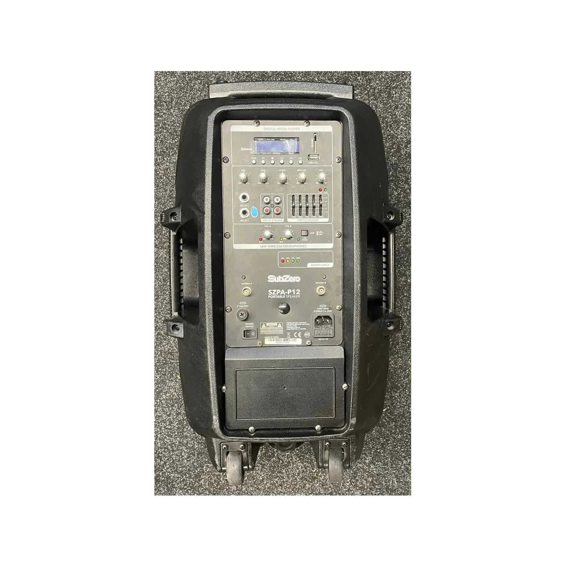 SubZero P12 Portable PA Speaker Pre-Owned