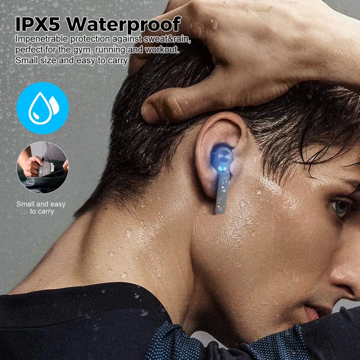 TWS808 Wireless Sports Earbuds
