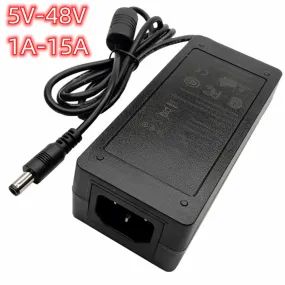 US Plug Power Supply 5V 6V 7.5v 9V 12V 13.5V 15v 16V 18v 19V 20V 24V 25V 28V 29V 30V 31V 32V 36V 42V 48V 1A 2A 3A 4A 5A 6A Power Adapter