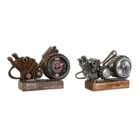 Vintage engine table clock