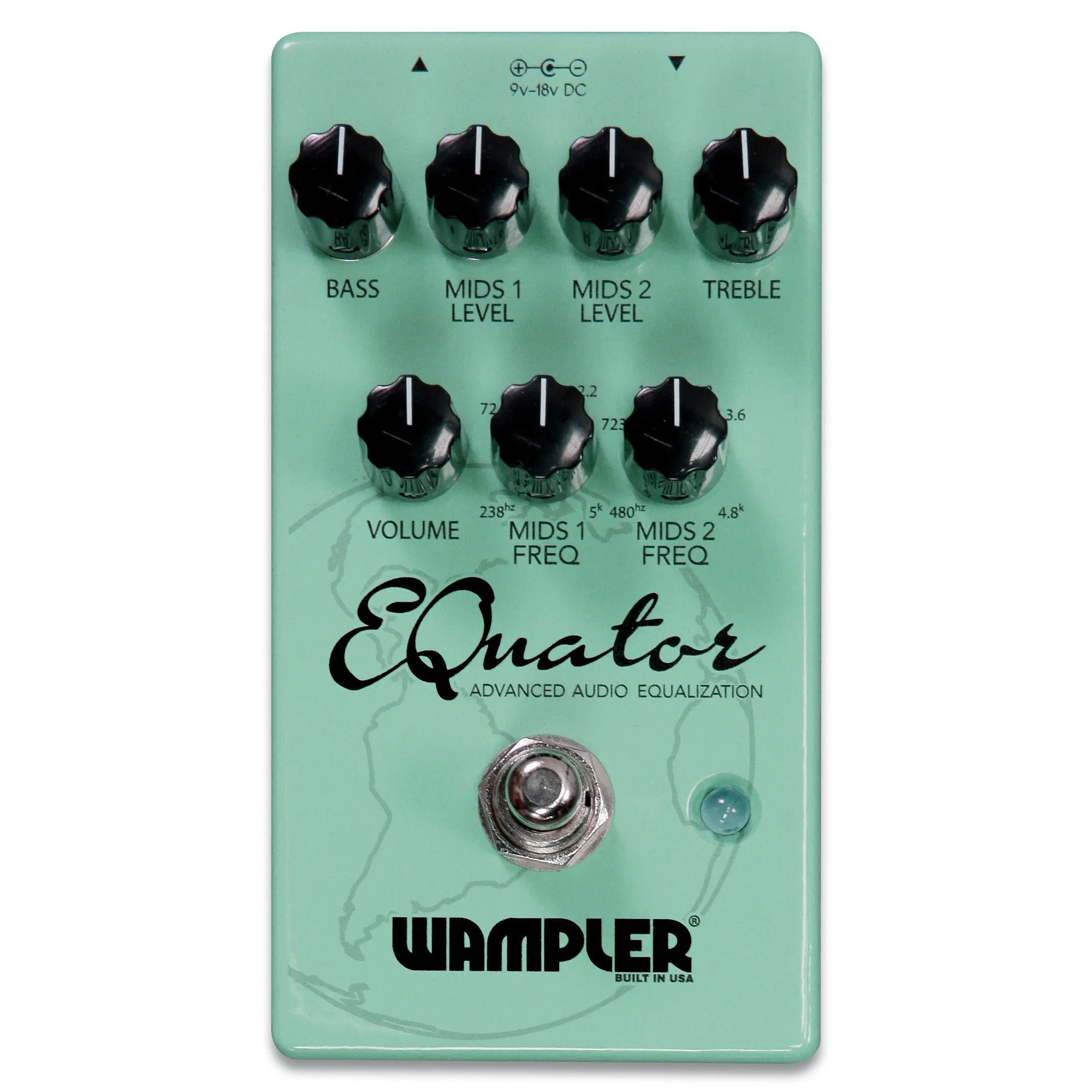 Wampler EQuator Advanced Audio Equalisation Pedal