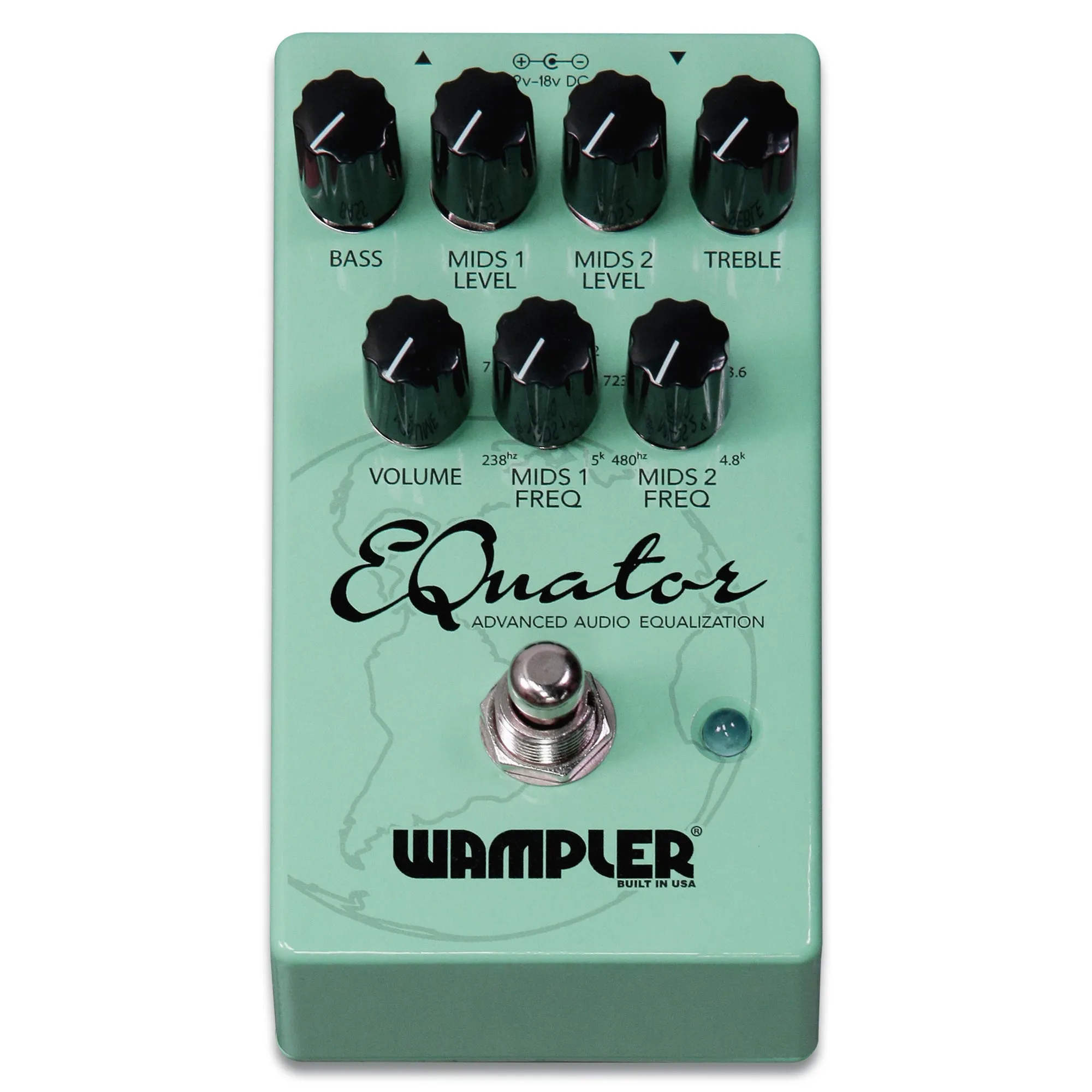 Wampler EQuator Advanced Audio Equalisation Pedal