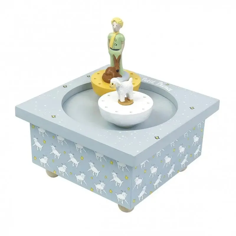 Wooden Music Box - Sky Blue Dancing the Little Prince