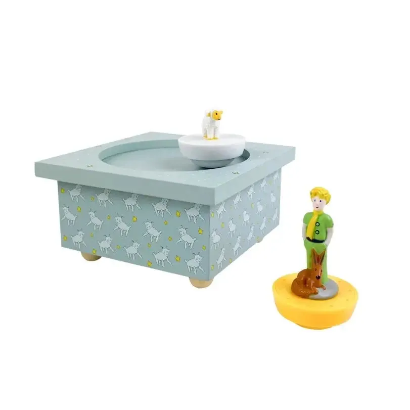 Wooden Music Box - Sky Blue Dancing the Little Prince