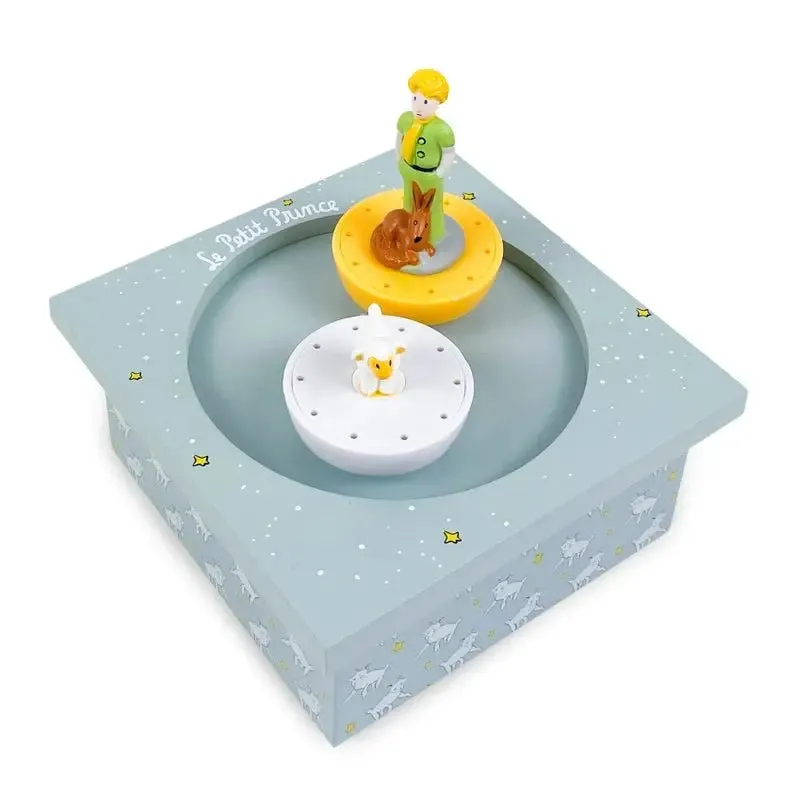Wooden Music Box - Sky Blue Dancing the Little Prince