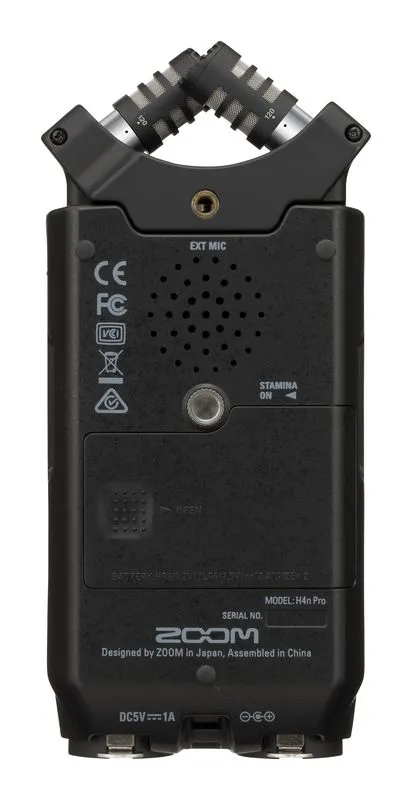 Zoom H4n Pro 4-Input / 4-Track Portable Handy Recorder ‚Äì Black